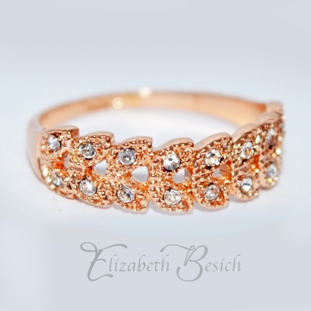 Rose Plated Gold Ring